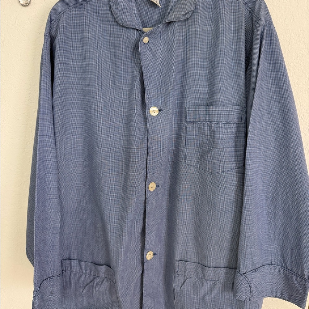 Christian Dior Blue Lightweight Shirt  pyjama